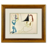 La Comedie Humaine 29.1.54-V by Picasso (1881-1973)