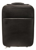 Louis Vuitton Black Taiga Leather Pegase 45 Suitcase Travel Roller Bag