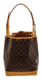 Louis Vuitton Brown Monogram Noe PM Shoulder Bag