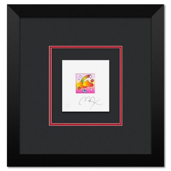 Rainbow with Clouds by Peter Max