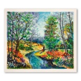Autumn Stream by Polak (1922-2008)