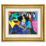 Gossip by Tarkay (1935-2012)