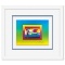 Rainbow Umbrella Man on Blends by Peter Max
