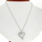 14K White Gold 16