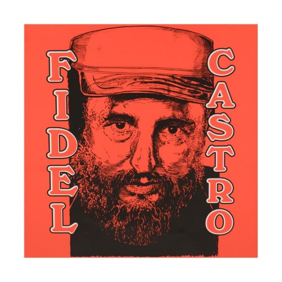 Fidel Castro by Steve Kaufman (1960-2010)