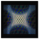 Cheyt - Stri - Ton de la serie Structures Universelles De LHexagone by Vasarely