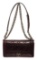 Chanel Dark Purple Embossed Calfskin Boy Medium Flap Bag