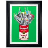 Tomato Pop (Green) by Mr Brainwash