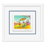 Sage Sailboat and Vase Series I by Peter Max