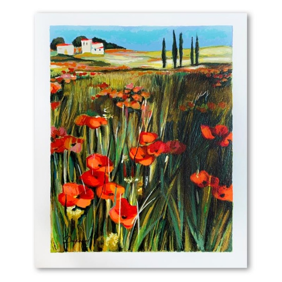 Red Flowers I by Dupond Yuri