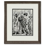 Les Musiciens Vagabonds by Chagall (1887-1985)