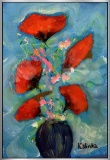 Red Poppies by Kalinka