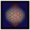 Tegla - Hat de la serie Structures Universelles De LHexagone by Vasarely (1908-1