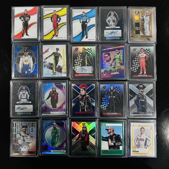 Assorted Set of NASCAR Racing Cards - Autos, Parallels & Inserts