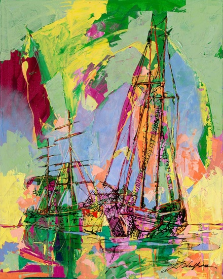 Sailing In The Spring By Yuval Wolfson