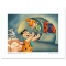 Fred Tossing Pebbles by Hanna-Barbera