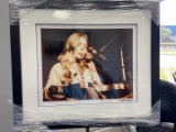 Joni Mitchell in Honolulu 1972 by Robert M Knight