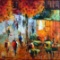 ROZENVAIN STREET PARTY SIGNED ORIGINAL