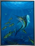 Marlin And Sushi By Tom Gion