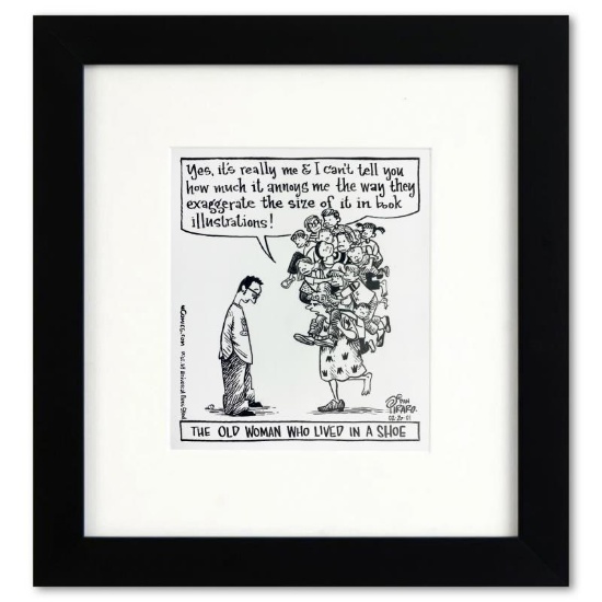 Old Woman Who Lived in a Shoe by Bizarro Original