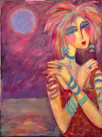 Susan Manders "Super Blue Moon"