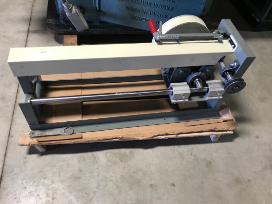 (8061) 12 inch cross cut saw, line shaft