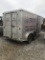 7 x14 Enclosed Insulation Trailer, contents not included