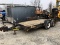 Bumper Hitch Trailer with Ramps, 14foot