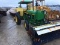John Deere 2155 Tractor with Sweeper and rear blade