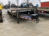Loadmax trailer with Hydraulic Beavertail