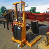 Uline Staddle Stacker Forklift