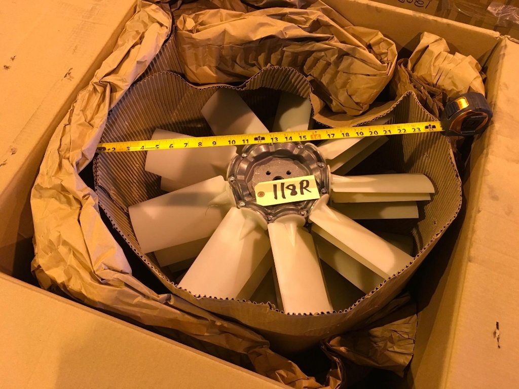 heavy equipment radiator fans