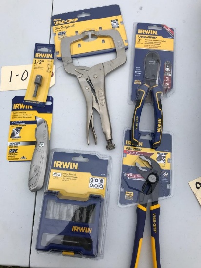 Group of NEW Irwin Tools, Still in original package