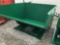 Forklift tipping dumpster, unused