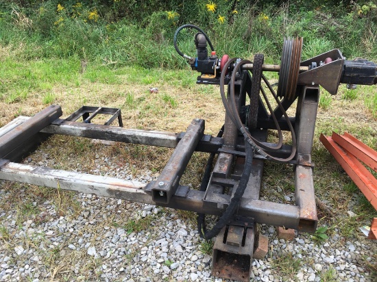 Engine stand with vickers hydraulic pump