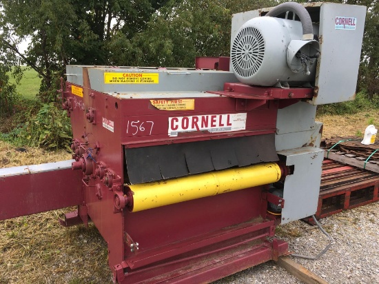 Cornell 6 x 42 inch edger with gang saw combo no.1100 and infeed