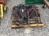 Assortment of belts and pulleys