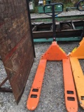 5500 lbs Hydraulic pallet deck
