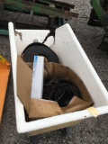 Fiberglass cart on wheels