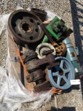 Gear boxes, pulleys