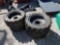 Skid loader tires