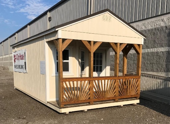 12 x 24 foot tiny house, SELLS AT 12 NOON eastern. ITEM WILL NOT SELL FIRST, BUT AT NOON