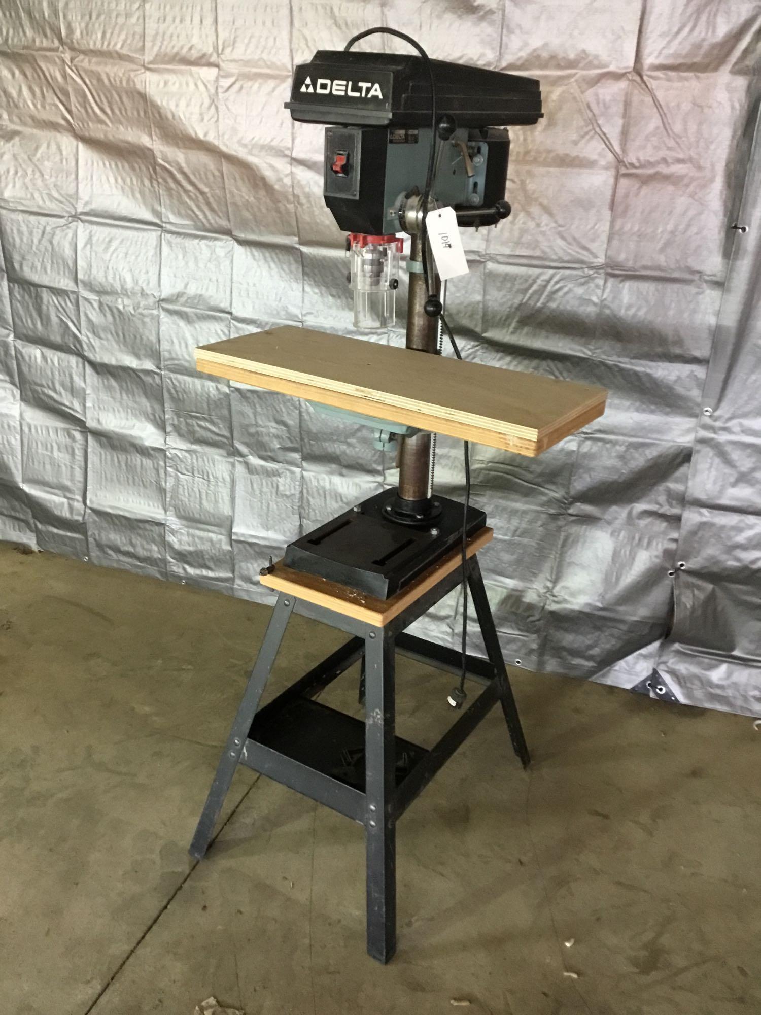 16096 Delta 15 Inch Bench Top Drill Press With Stand Industrial