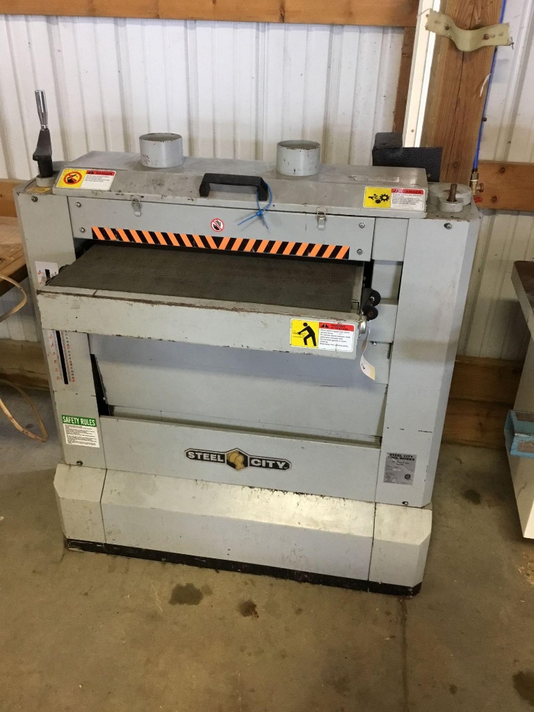 16017- Steel City Dual Drum Sander 