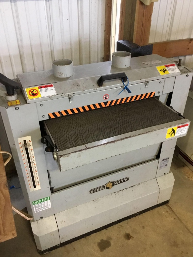 16017- Steel City Dual Drum Sander 