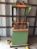 16052- Six spindle chair bow drilling machine.