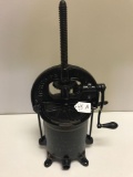 Great Enterprise No. 35 Sausage Press with Original Fancy Stenciling