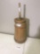 13 inch tall 3 piece wooden stomper butter churn