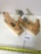 Lot of 2 9 1/2 inch Wooden Horn Planers, appears new