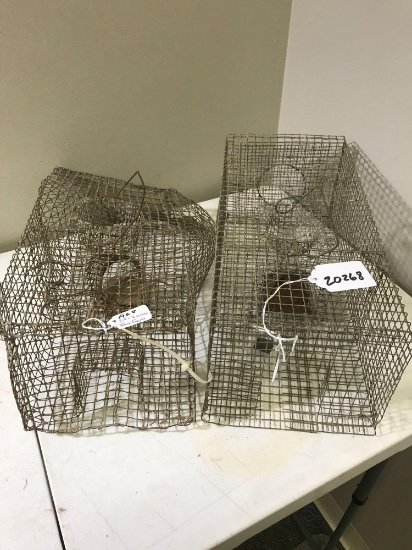 Lot of 2 wire live traps
